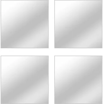 Samolepící dekorace Zrcadlové samolepky 4 ks