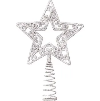 Vánoční dekorace Vánoční hvězda 20 x 14 cm 4