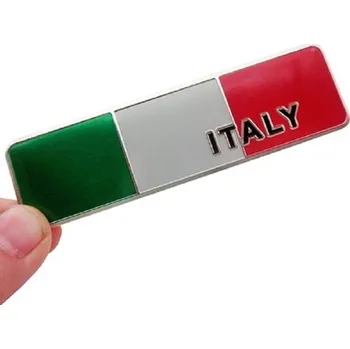 Samolepicí dekorace na vozidlo Samolepka na auto s vlajkou Itálie 5