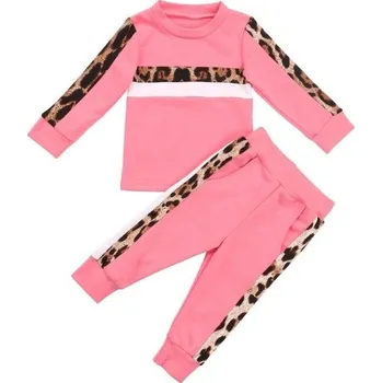 Dívčí tepláková souprava L1331 růžová 9-12 měsíců