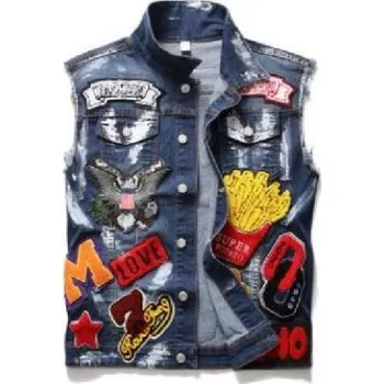 Pánská punková vesta M 5