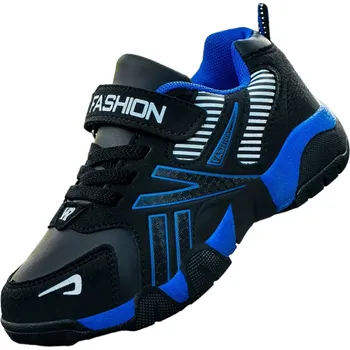 Chlapecká obuv Chlapecké sportovní tenisky Dětské boty Chlapecká vycházková obuv Sportovní dětské boty 7 - 12 let modrá 38