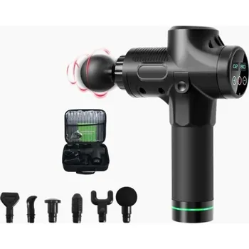 Masážní přístroj Masážní pistole J243 černá