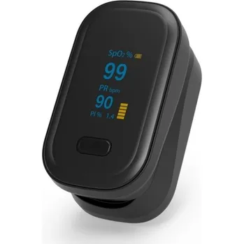 Pulzní oxymetr Pulzní oxymetr na prst J414 černá