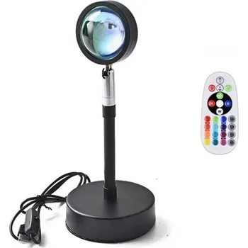 Noční světlo Projektor západu slunce s ovladačem