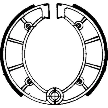 Auto-moto Brzdové čelisti FERODO 225129198 225129198