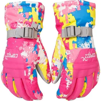 Rukavice Vysoce kvalitní lyžařské rukavice J1640 růžová S