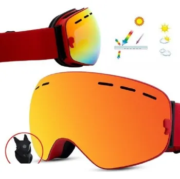 Lyžařské brýle oranžová