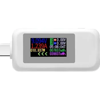 USB-C měřič bílá