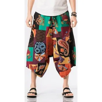 Pánské kalhoty Pánské harémové kalhoty S 4