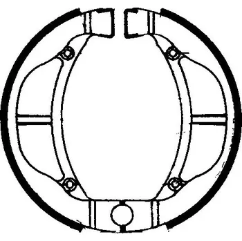 Auto-moto Brzdové čelisti FERODO 225129101 225129101