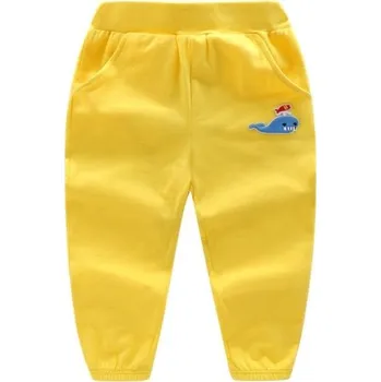 Kojenecké oblečení Dětské tepláky T2436 žlutá 6