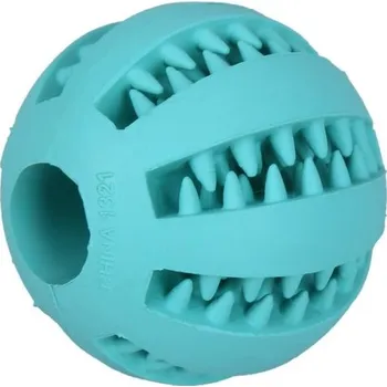 Hračka pro psa Míček na pamlsky pro psy modrá 5 cm
