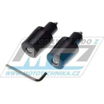 Koncovky/závaží řidítek CONE - černé (pro vnitřní průměr řidítek ¤17mm) 23-96902