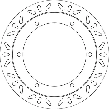 Brzda pro motocykl brzdový kotouč, NEWFREN DF5163A