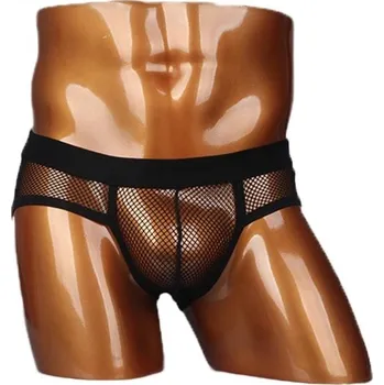 Slipy Pánské síťované slipy černá M