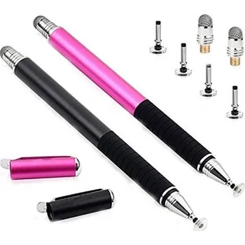 Dotyková pera na tablet s příslušenstvím 2 ks růžová