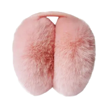 Čepice Klapky na uši pro ženy růžová