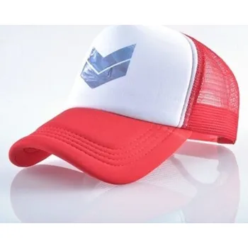 Kšiltovka Trucker kšiltovka se surfařem červená