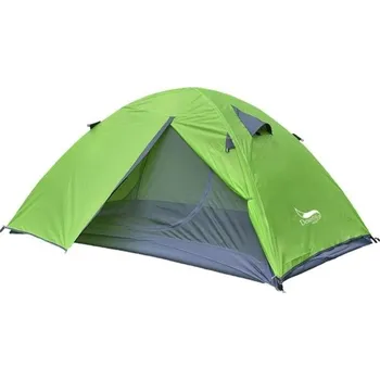 Stan Lehký outdoorový stan pro 2 osoby zelená