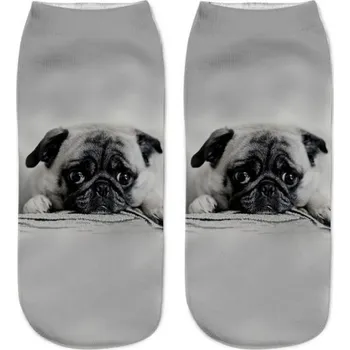 Dětské kotníkové ponožky - Pejsci 5