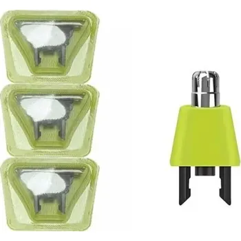 Břitva na holení Náhradní čepel na vousy Philips OneBlade 3 ks Nástavec na chloupky v nose Kompatibilní břity OneBlade Holení Zastřižení Detailní úprava