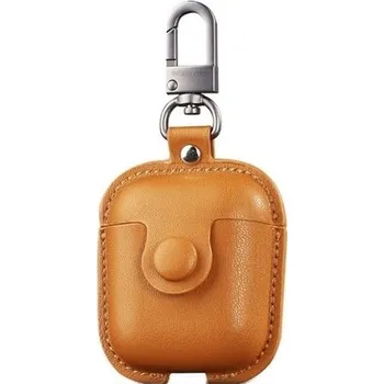 Příslušenství pro sluchátka Obal na pouzdro na Apple Airpods 1 / 2 K2100 světle hnědá