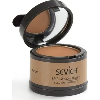 Barva na vlasy Plnicí pudr na vlasovou linii 4g Korekce koutů a řídkých míst ve vlasech Zvýraznění pěšinky Přirozený vzhled Snadná aplikace Auburn