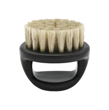 Péče o vousy Kartáč na vousy z kančích štětin Přenosný kartáč na vousy 6 x 5,3 cm 3