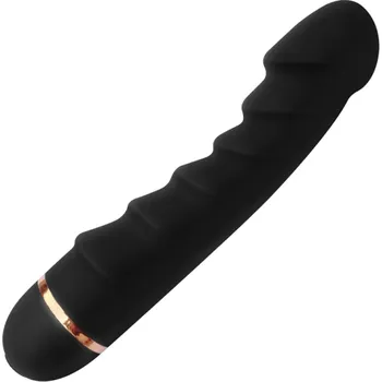 Vibrátor Silikonový vibrátor s 20 vibračními režimy Voděodolné vibrační dildo Erotická hračka pro ženy 16,3 x 4 cm