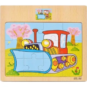 Dřevěná hračka Dřevěné puzzle A1394 2