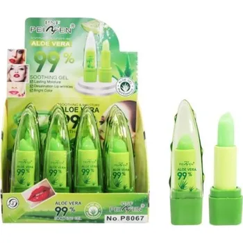 Péče o rty Sada hydratačních balzámů na rty s aloe vera Výživa a regenerace Hebké a jemné rty Ochrana před vysoušením Přírodní složení 12 ks 3,5 g