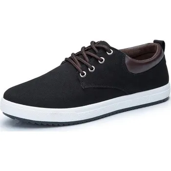 Pánská obuv Pánské plátěné boty - Tenisky J2165 černá 40