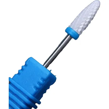 Bruska na nehty Keramická fréza na manikúru kužel T824 modrá