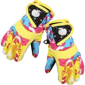 Rukavice Dětské lyžařské rukavice Winter žlutá