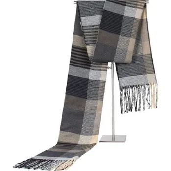 Šála Pánská luxusní kostkovaná šála J754 3