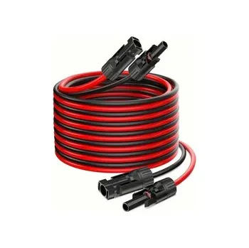 solární kabel Solární kabel H1Z2Z2-K, prodloužení 5m, 4mm2, červený+černý s kon.MC4