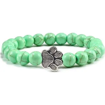 Náramek Korálkový náramek psí tlapka 3