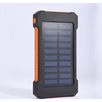 Powerbanka Solární powerbanka se svítilnou 20 000 mAh oranžová