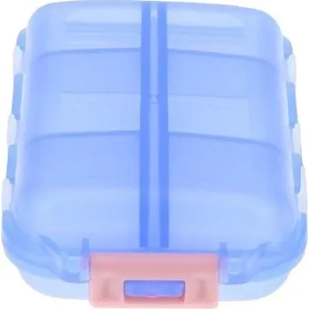 Dávkovač léků Cestovní dávkovač na léky modrá