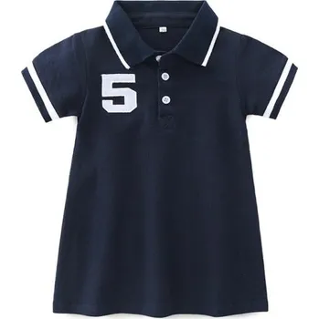 Dívčí šaty Dívčí šaty N338 tmavě modrá 5