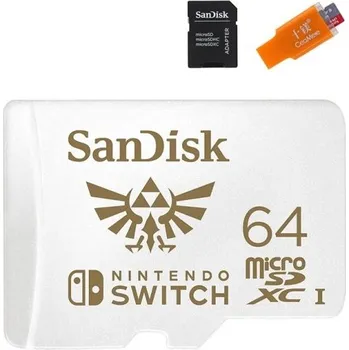 Paměťová karta Micro SDXC paměťová karta pro Nintendo Switch 64GB
