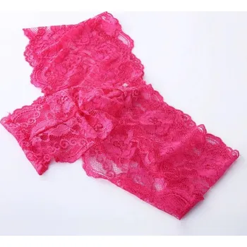 Pánské krajkové slipy tmavě růžová XS