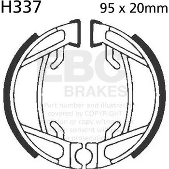 Motodíl Sada brzdových čelistí EBC H337 H337