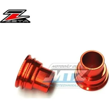 Rozpěrky na osu zadního kola ZETA ZE93-3864 -Husaberg FE+FX+TE + Husqvarna FC+FE+TC+TE + KTM SX+SXF+EXC+EXCF+EXCR+XCF - oranžové KTM XC-W 144 (F) 2003-2018