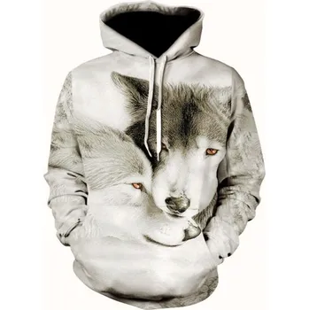 Pánská mikina Pánská mikina vlk M 3