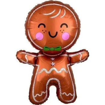 Vánoce Vánoční fóliový balónek perníček