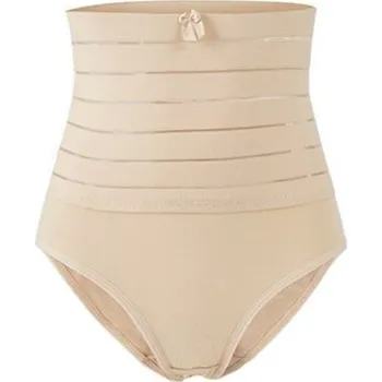 Kalhotky Dámské tvarující kalhotky s vysokým pasem T1198 krémová M