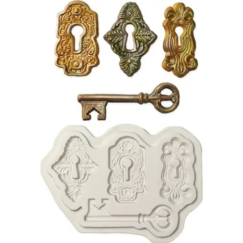 Silikonová forma zámek a klíč