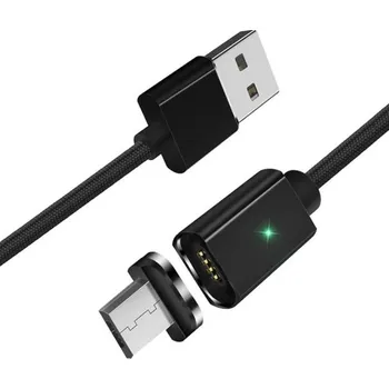 Datový kabel Magnetický USB datový kabel K442 černá 1 m 1